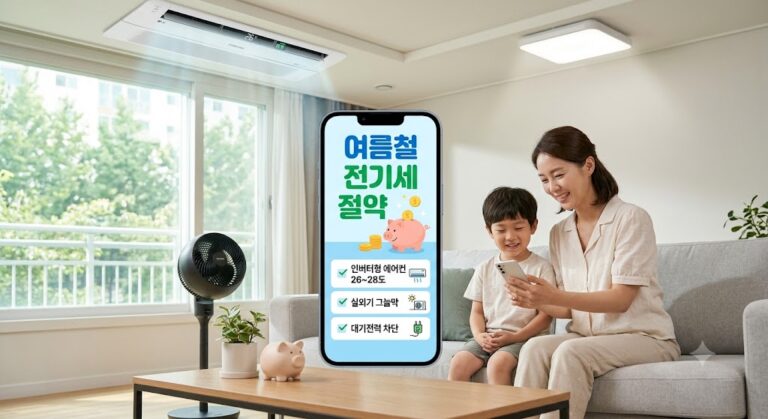 여름철 전기세 절약 정보 제공