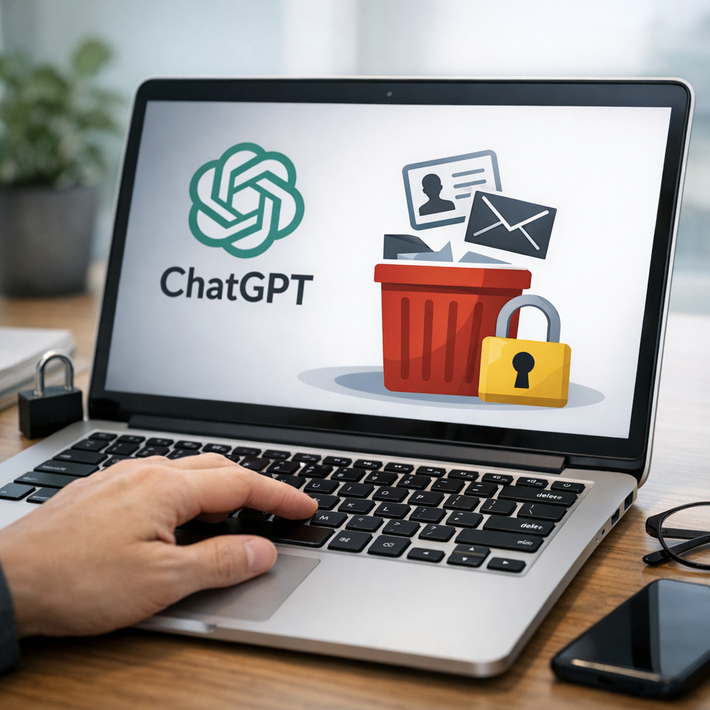 ChatGPT 개인정보 삭제